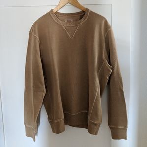Wallace and Barnes Tan Crew neck Sweater Large